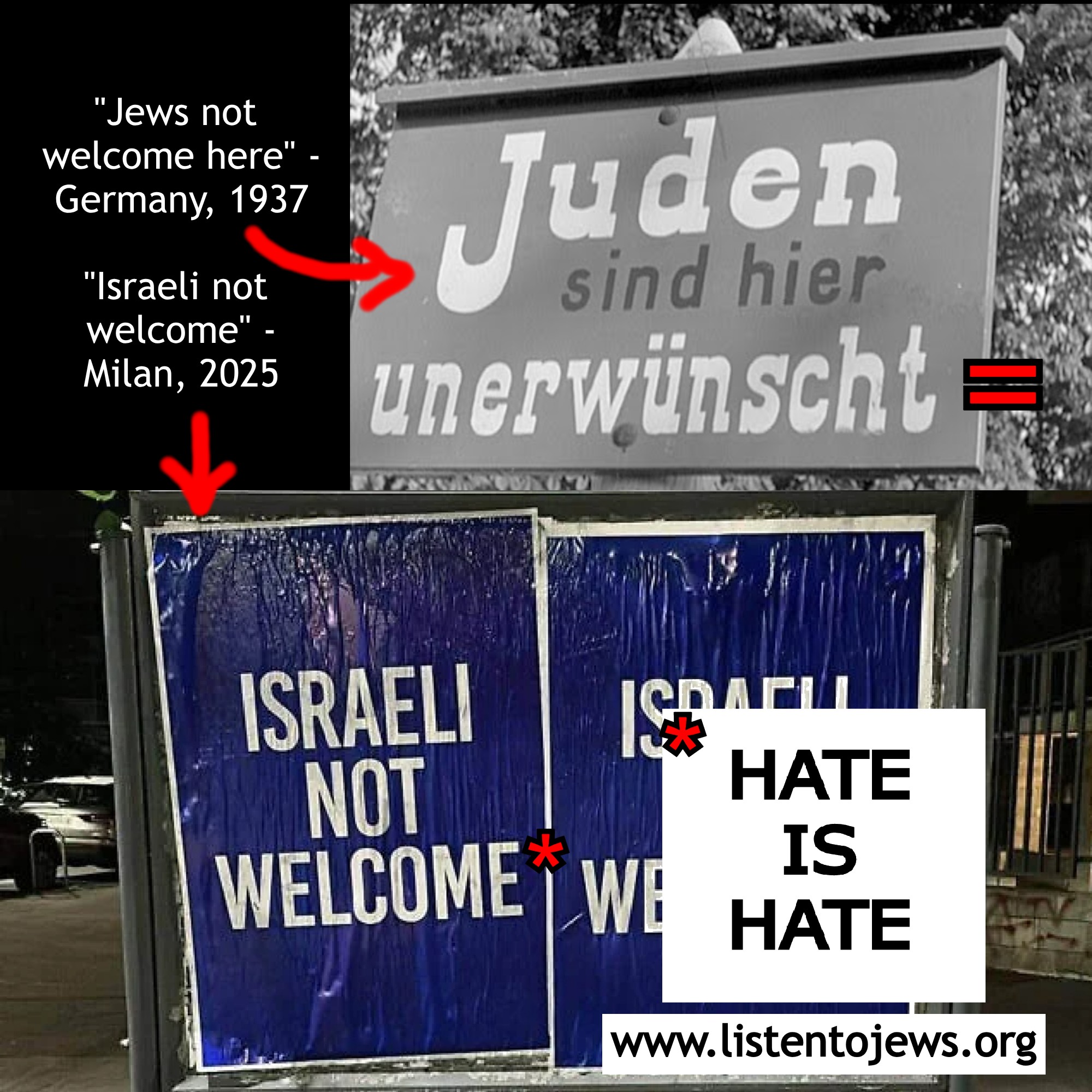 Hate Is Hate sticker